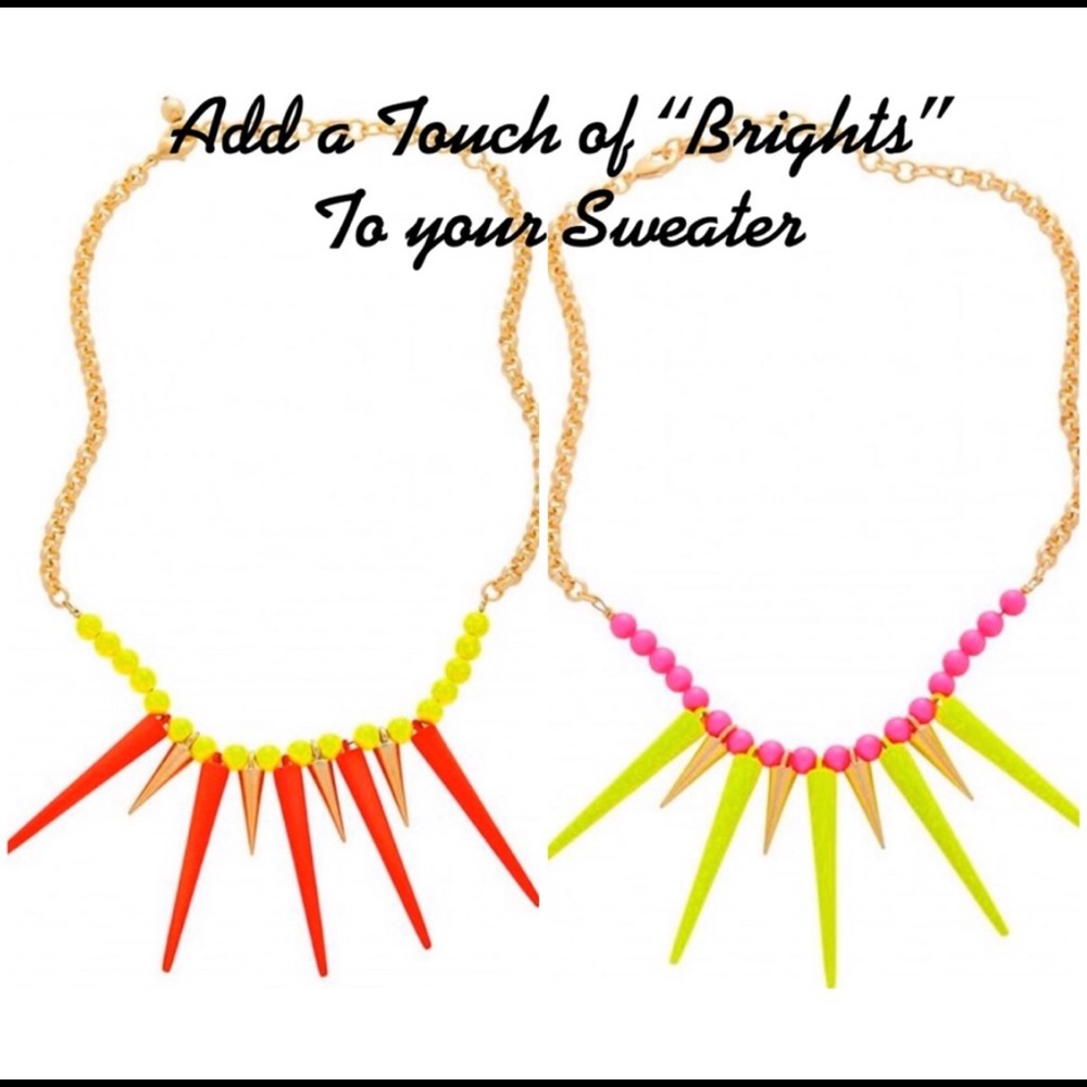 Vibrant Sun-Spikes Necklaces, Boutique